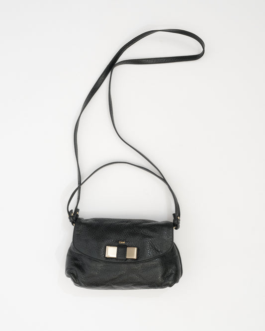 CHLOE Lily Black Bow Bag