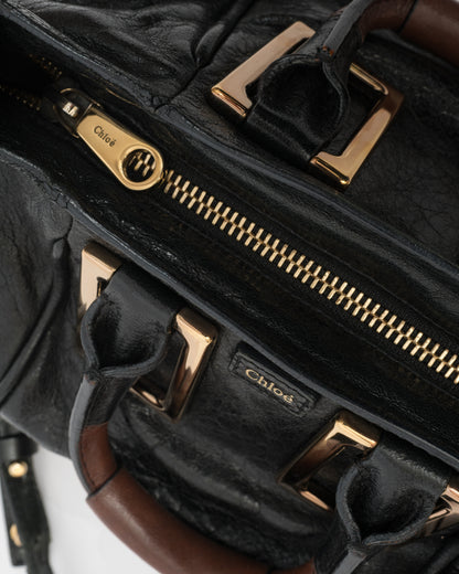 VTG CHLOE Ethel Mini Black Leather Bag