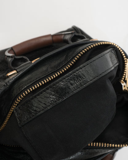 VTG CHLOE Ethel Mini Black Leather Bag