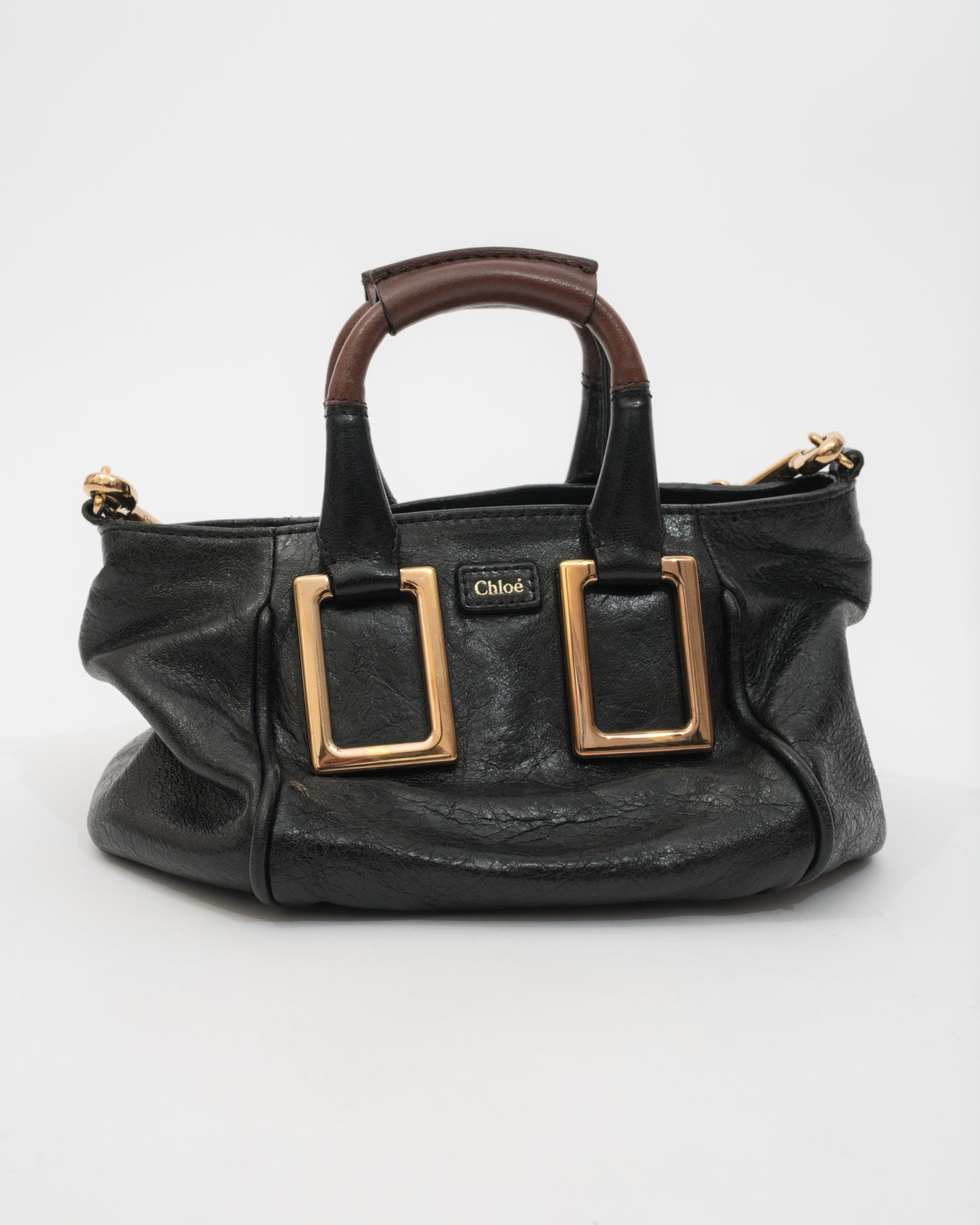 VTG CHLOE Ethel Mini Black Leather Bag