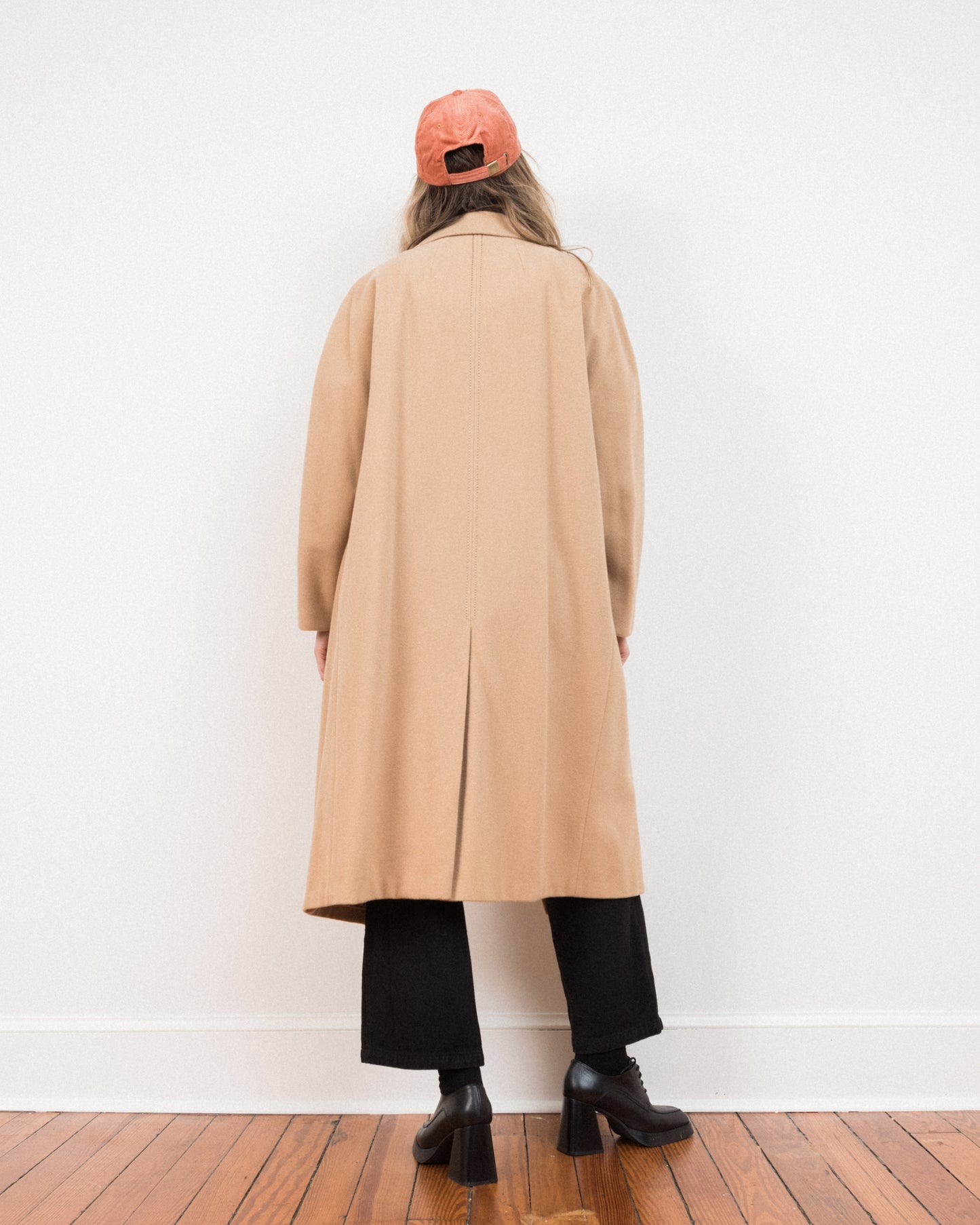 Vintage Camel Wool BERLIN Coat #16 (XS/S + S/M)