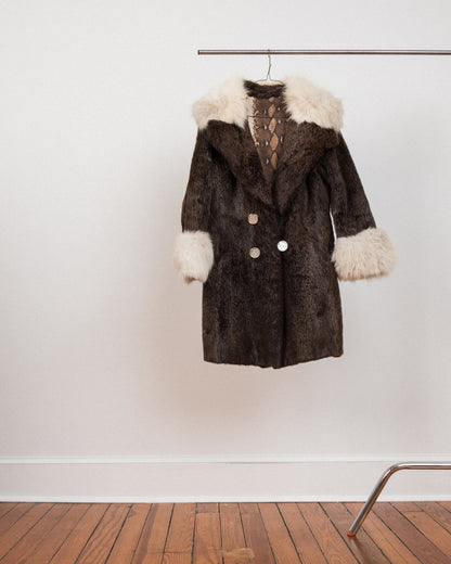 Vintage 70s Fur Jacket (S/M)