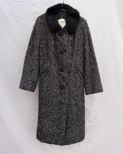 Vintage Boucle Wool BERLIN Coat #7 (XS/S + S/M)