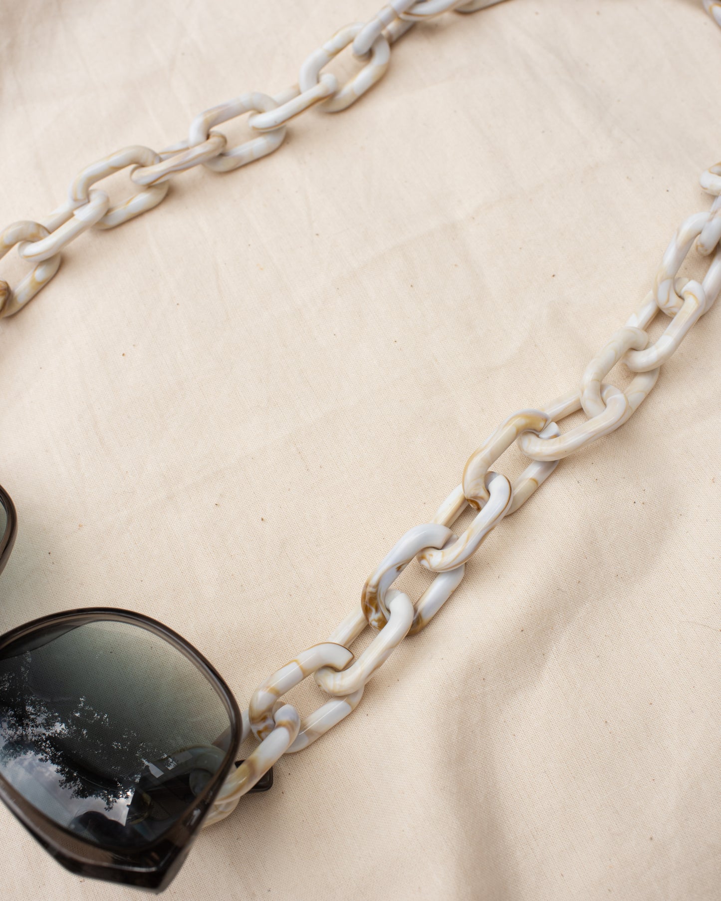 Extra Chunky Vanilla Caramel Eyewear Chain