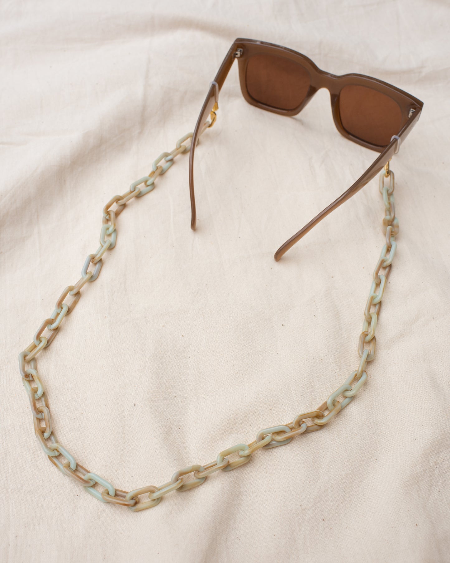 Chunky Caramel Drizzle Eyewear Chain