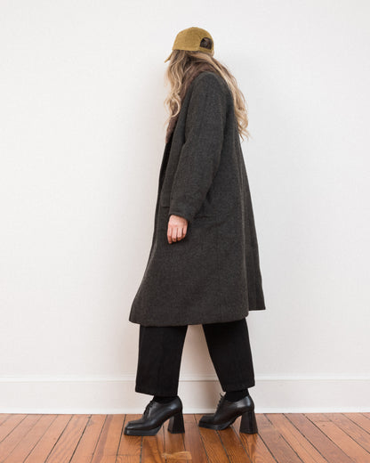 Vintage Fur Lined Wool BERLIN Coat #15 (M)