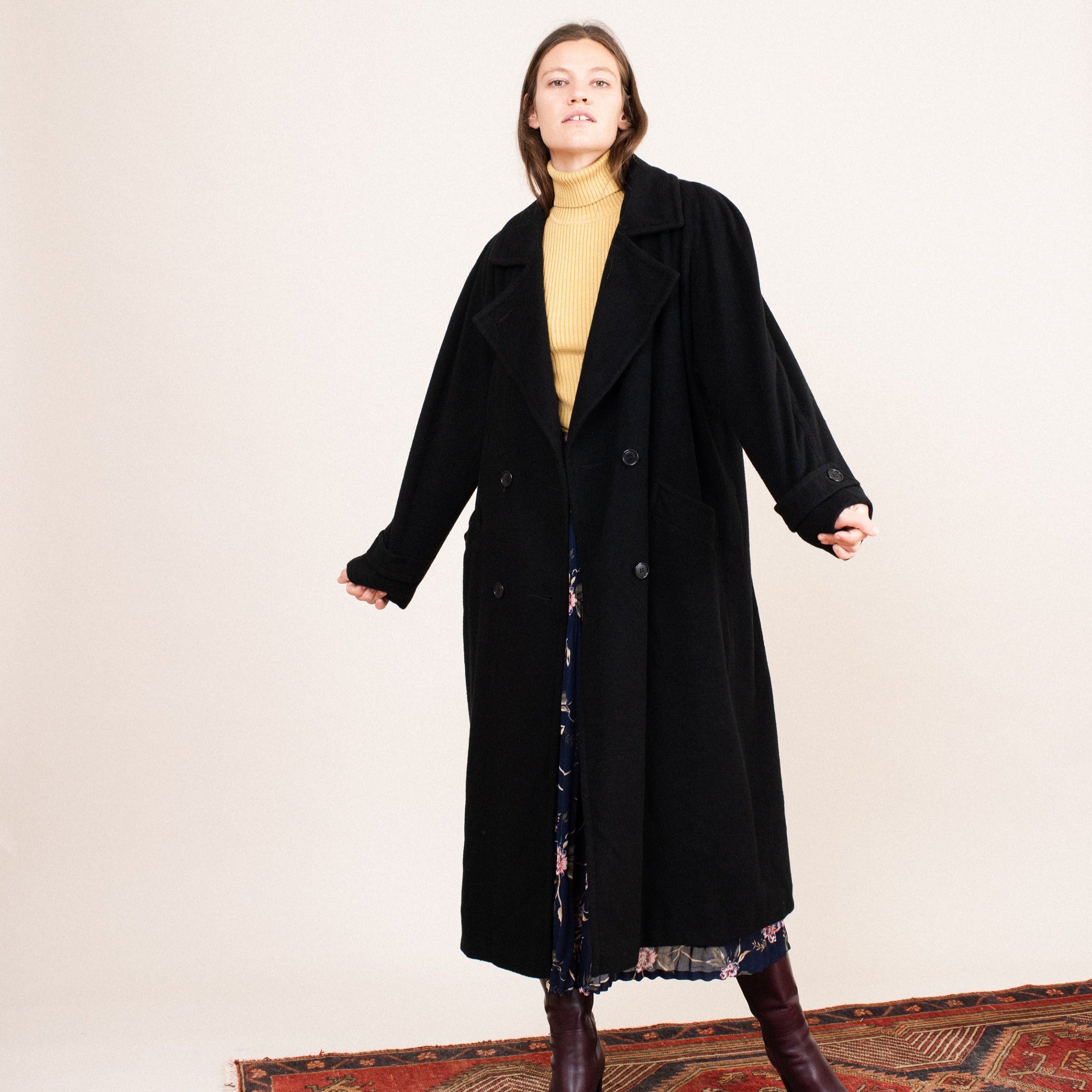 Vintage hotsell oversized coat