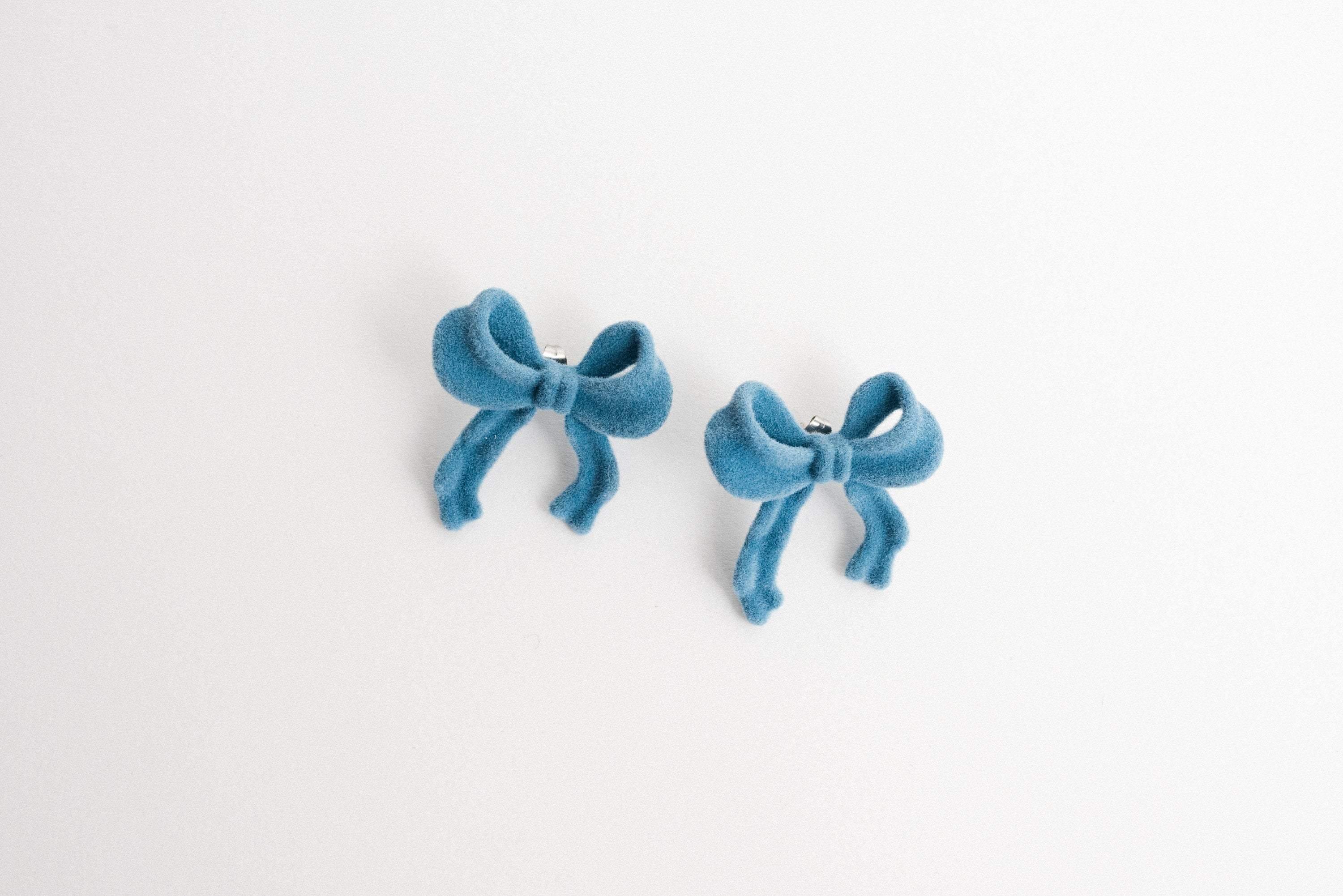 Blue Topaz Bow Earrings 001-210-00487 Cary | Joint Venture Jewelry | Cary,  NC